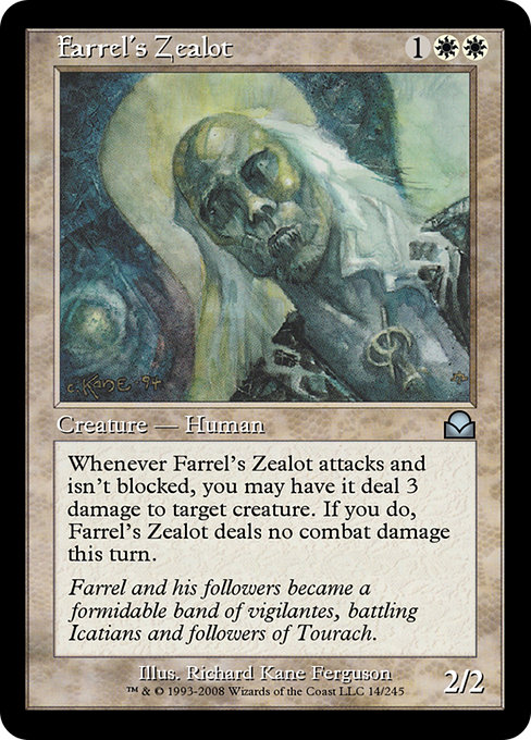 Farrel's Zealot - Masters Edition II Uncommon Card