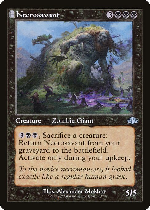 Necrosavant - Dominaria Remastered Uncommon Card