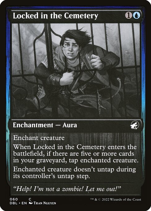 Locked in the Cemetery - Innistrad: Double Feature Common Card