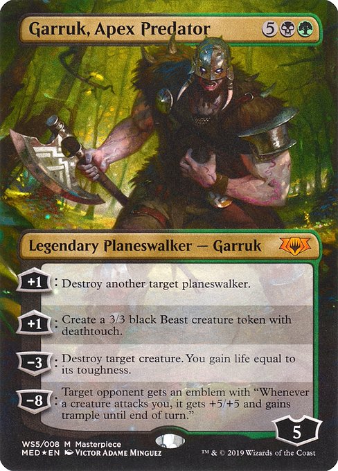 Garruk, Apex Predator - Mythic Edition Mythic Card