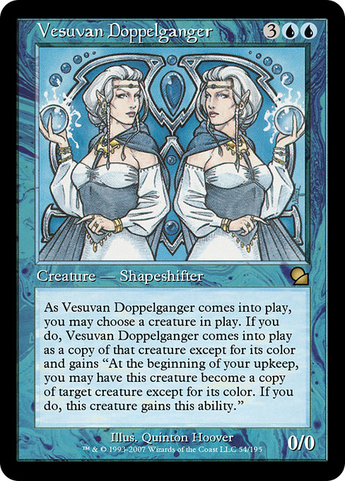 Vesuvan Doppelganger - Masters Edition Rare Card