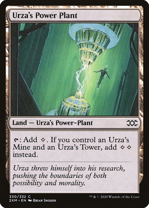 Urza's Power Plant - Double Masters Common Card