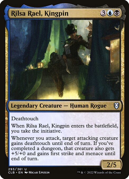 Rilsa Rael, Kingpin - Commander Legends: Battle for Baldur's Gate Uncommon Card