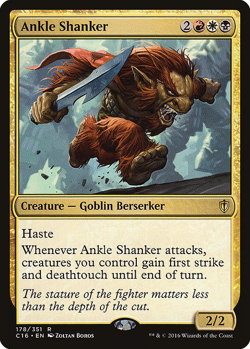 Ankle Shanker - Commander 2016 Rare Card