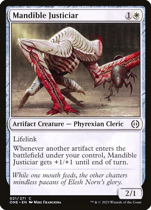 Mandible Justiciar - Phyrexia: All Will Be One Common Card