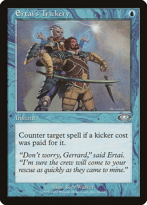 Ertai's Trickery - Planeshift Uncommon Card
