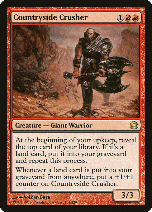 Countryside Crusher - Modern Masters Rare Card