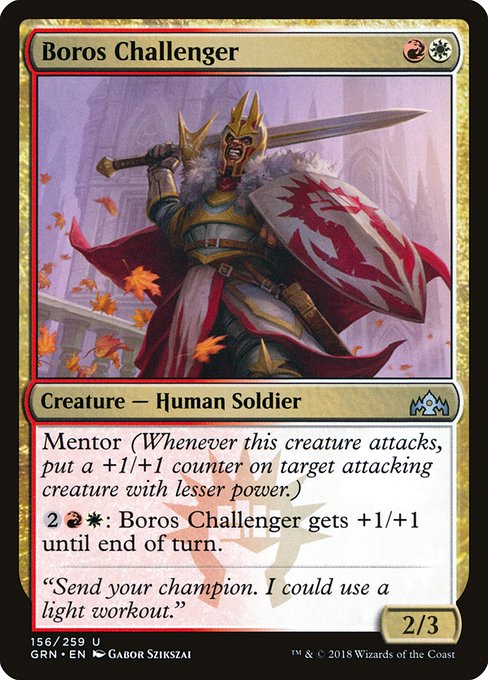 Boros Challenger - Guilds of Ravnica Uncommon Card