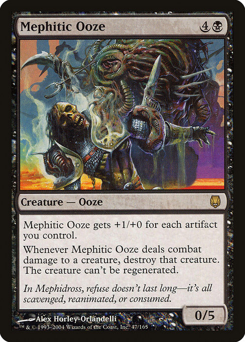 Mephitic Ooze - Darksteel Rare Card
