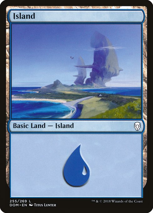 Island - Dominaria Common Card