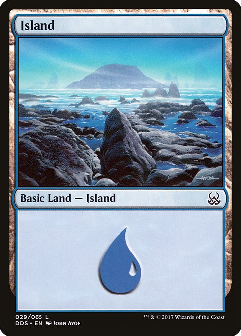 Island - Duel Decks: Mind vs. Might Common Card