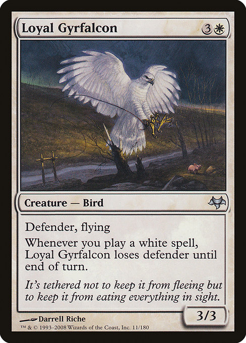 Loyal Gyrfalcon - Eventide Uncommon Card