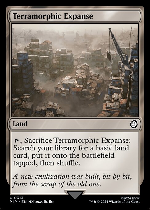 Terramorphic Expanse - Fallout Common Card