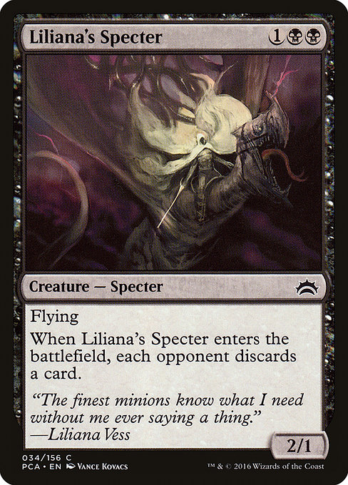 Liliana's Specter - Planechase Anthology Common Card