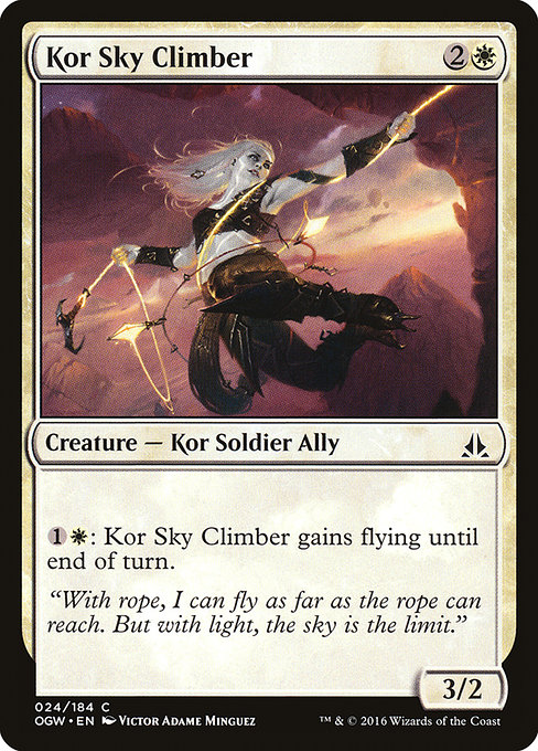 Kor Sky Climber - Oath of the Gatewatch Common Card