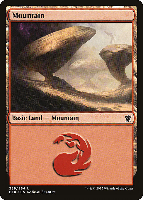 Mountain - Dragons of Tarkir Common Card