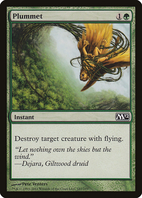 Plummet - Magic 2012 Common Card