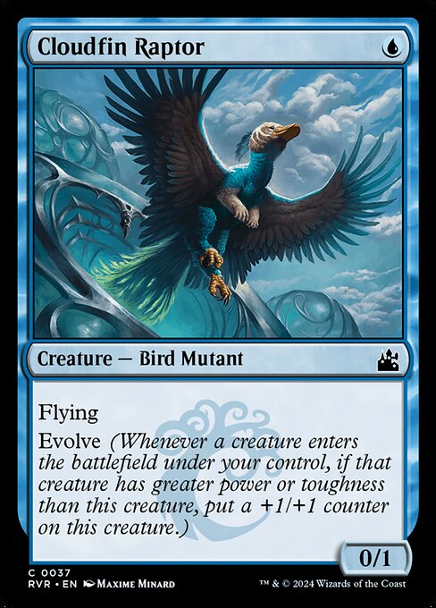 Cloudfin Raptor - Ravnica Remastered Common Card
