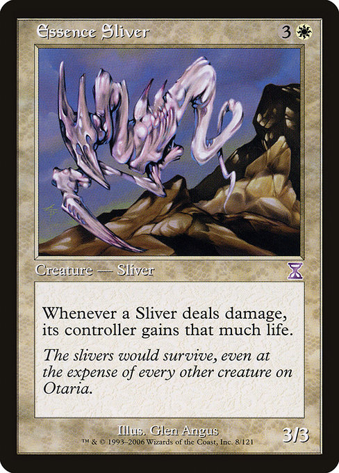 Essence Sliver - Time Spiral Timeshifted Special Card