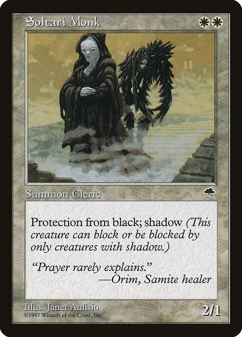 Soltari Monk - Tempest Uncommon Card