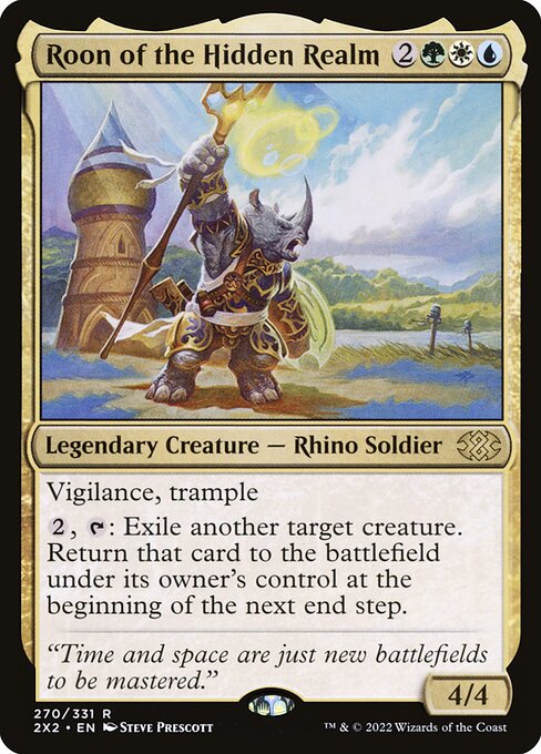 Roon of the Hidden Realm - Double Masters 2022 Rare Card