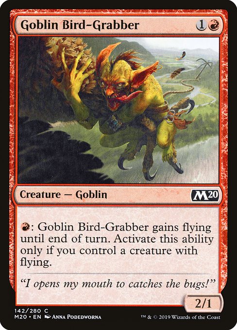 Goblin Bird-Grabber - Core Set 2020 Common Card