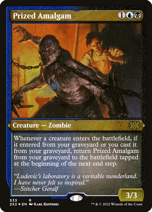 Prized Amalgam - Double Masters 2022 Rare Card