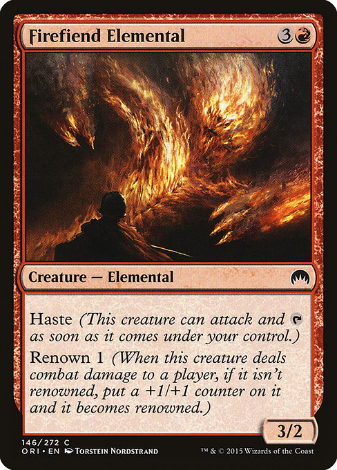 Firefiend Elemental - Magic Origins Common Card