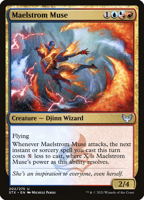 Maelstrom Muse - Strixhaven: School of Mages Uncommon Card
