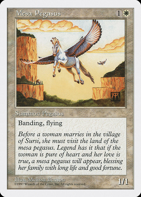 Mesa Pegasus - Fifth Edition Common Card