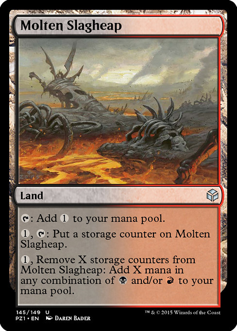 Molten Slagheap - Legendary Cube Prize Pack Uncommon Card