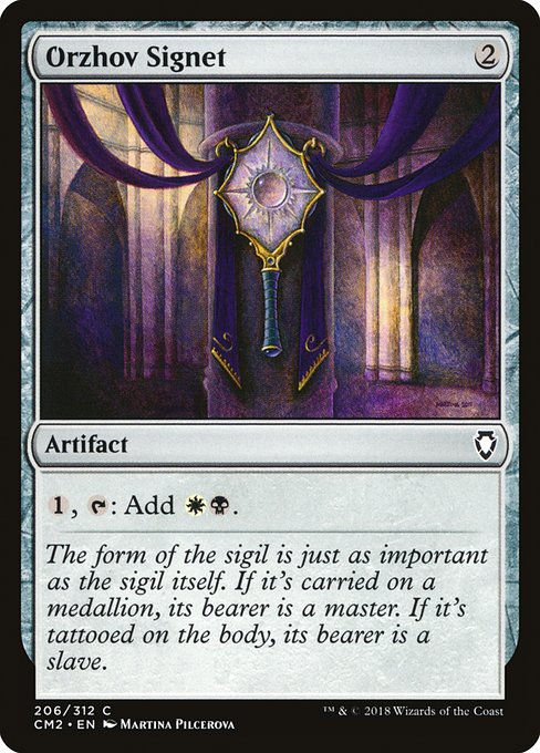 Orzhov Signet - Commander Anthology Volume II Common Card
