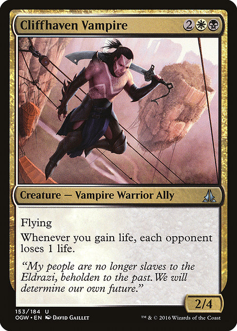 Cliffhaven Vampire - Oath of the Gatewatch Uncommon Card