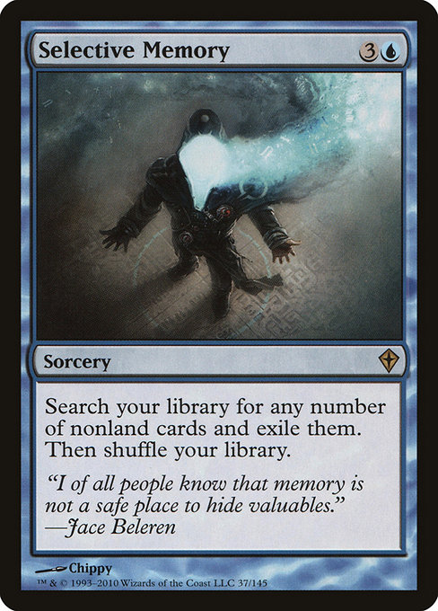 Selective Memory - Worldwake Rare Card
