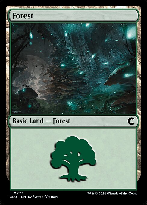 Forest - Ravnica: Clue Edition Common Card
