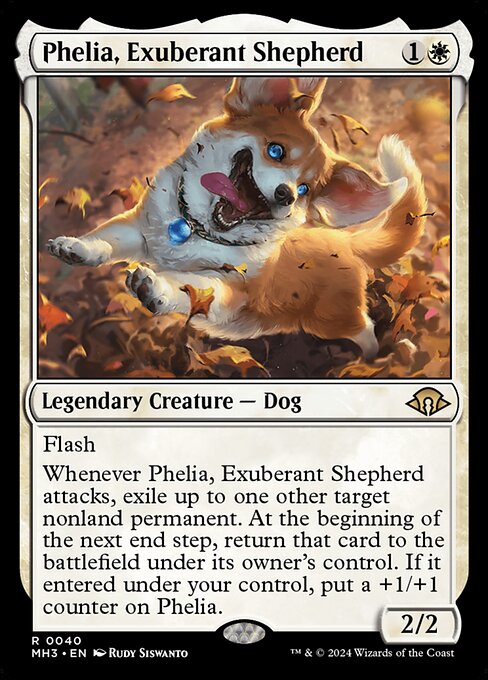 Phelia, Exuberant Shepherd - Modern Horizons 3 Rare Card