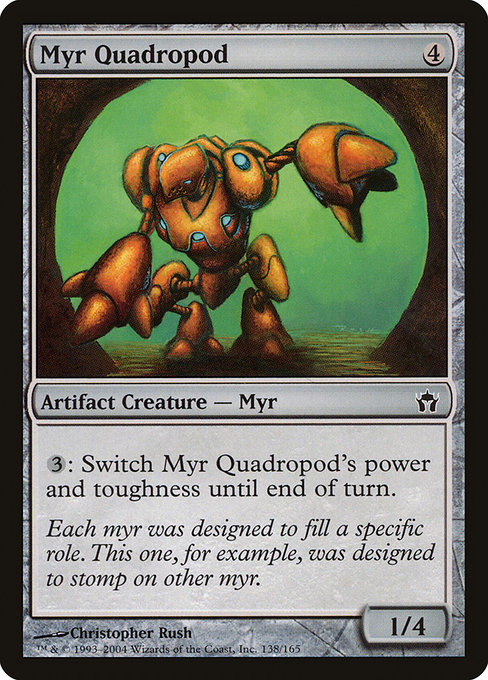 Myr Quadropod - Fifth Dawn Common Card