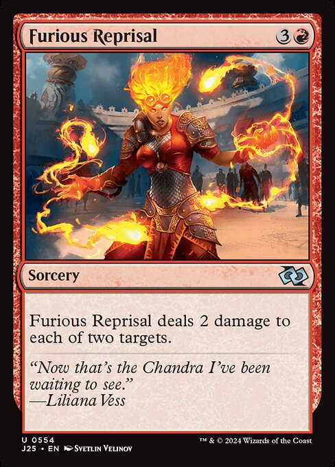 Furious Reprisal - Foundations Jumpstart Uncommon Card