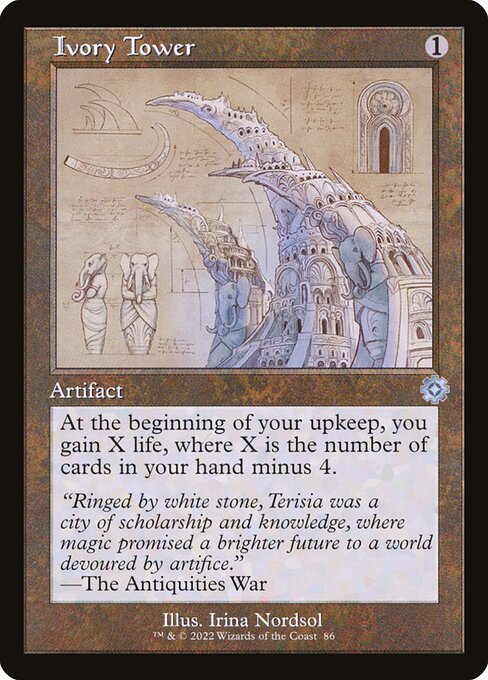 Ivory Tower - The Brothers' War Retro Artifacts Uncommon Card