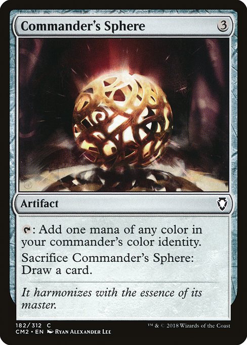 Commander's Sphere - Commander Anthology Volume II Common Card