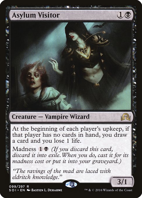 Asylum Visitor - Shadows over Innistrad Rare Card