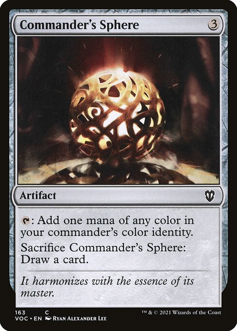 Commander's Sphere - Crimson Vow Commander Common Card
