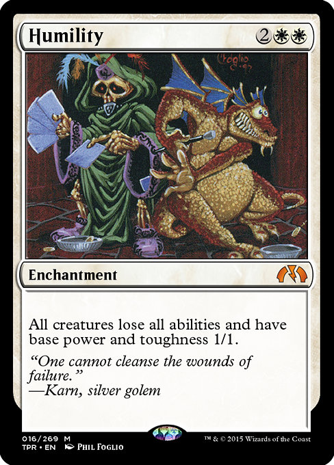 Humility - Tempest Remastered Mythic Card