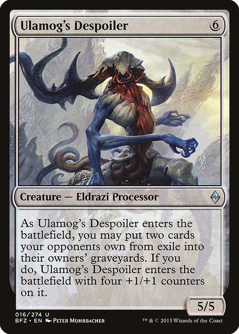Ulamog's Despoiler - Battle for Zendikar Uncommon Card