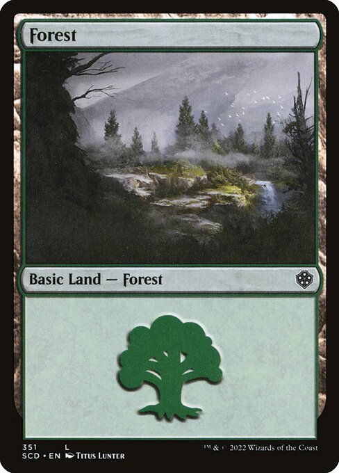 Forest - Starter Commander Decks Common Card