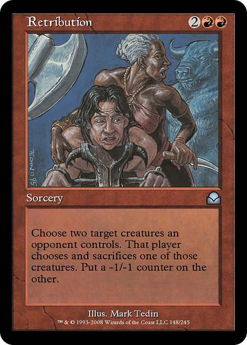 Retribution - Masters Edition II Uncommon Card