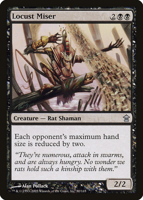 Locust Miser - Saviors of Kamigawa Uncommon Card