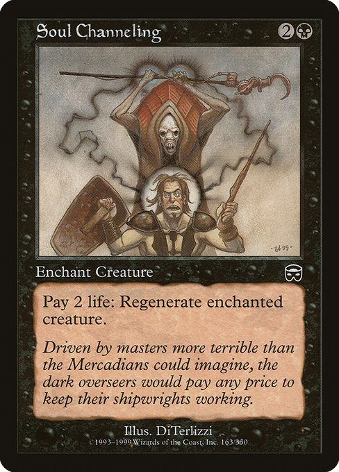 Soul Channeling - Mercadian Masques Common Card