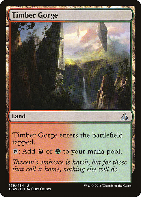 Timber Gorge - Oath of the Gatewatch Uncommon Card