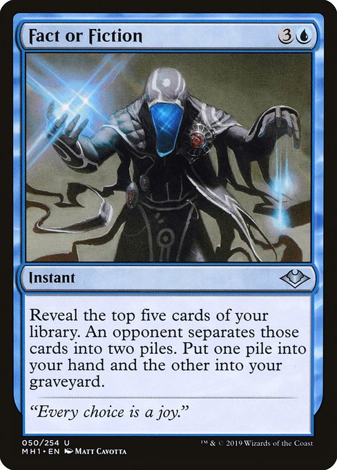 Fact or Fiction - Modern Horizons Uncommon Card